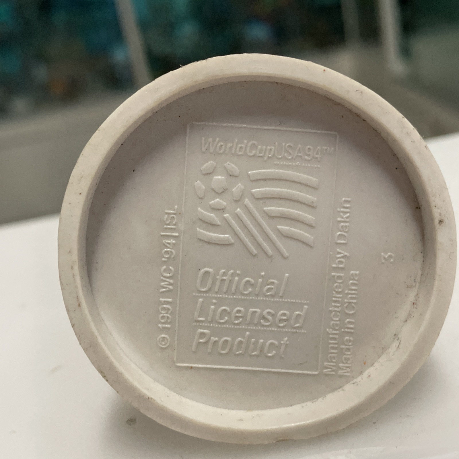 Mascotte Figura USA 94 World Cup Dakin Bully Pejo Rubber Figure Stricker 7 cm - immagine 6