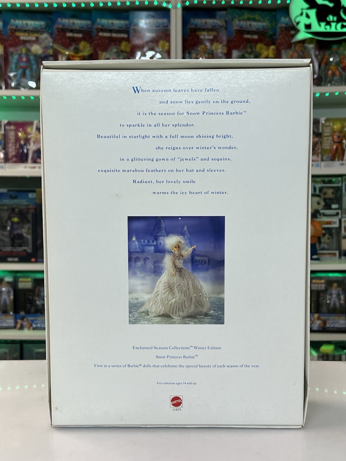 Mattel Barbie - Enchanted Seasons Collection - Snow Princess Barbie - immagine 4