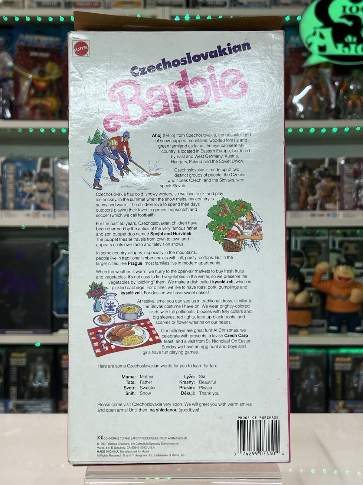 Mattel Barbie vintage Barbie Dolls Of The World Czechoslovakian  1991 - immagine 4