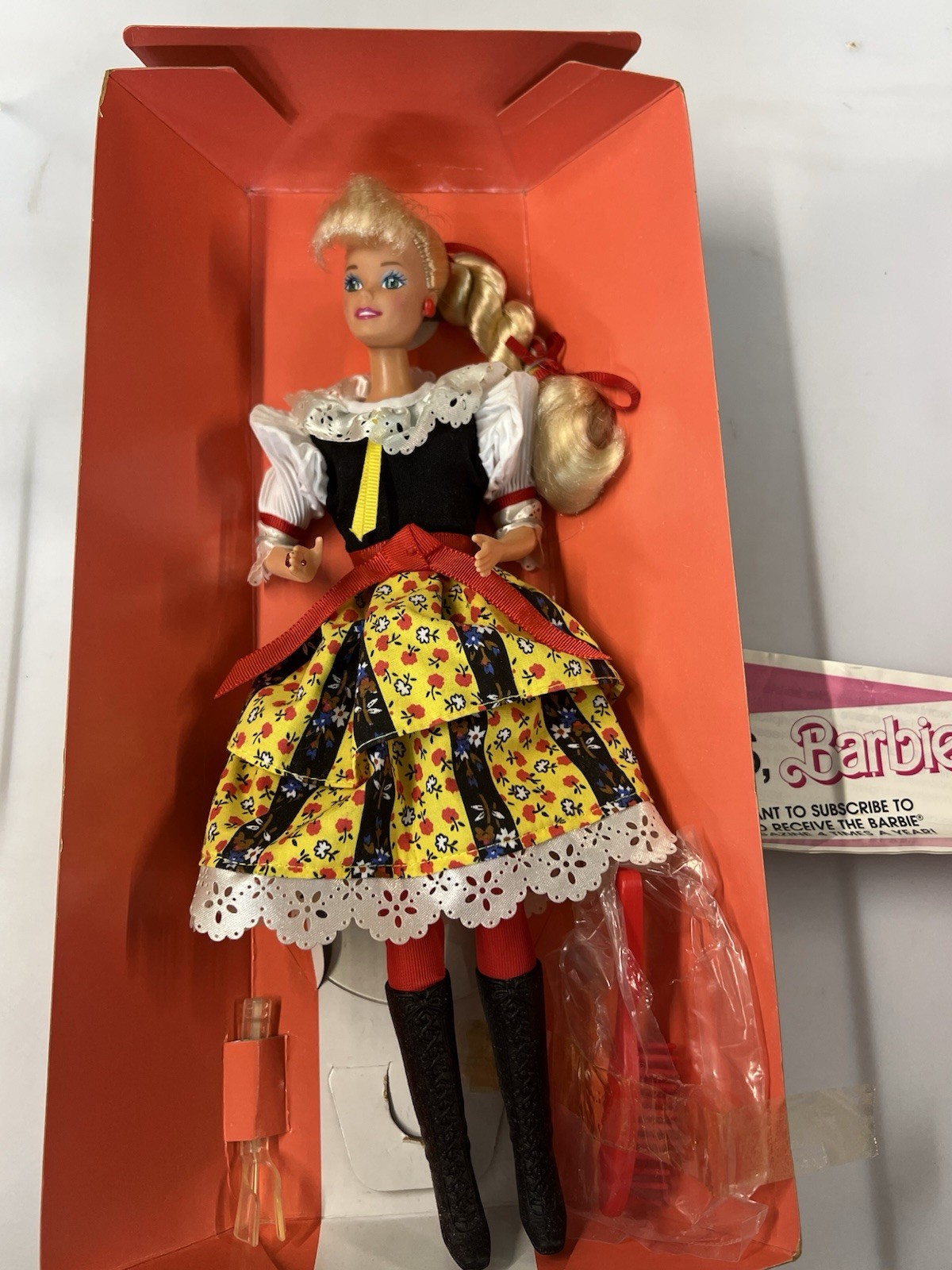 Mattel Barbie vintage Barbie Dolls Of The World Czechoslovakian  1991 - immagine 7