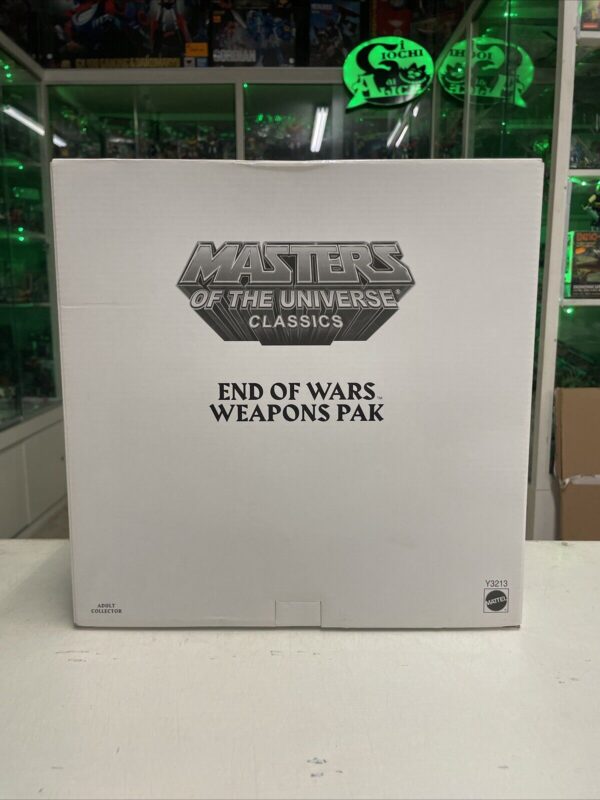 Mattel END OF WARS WEAPONS PAK MOTUC Masters of the Universe Classic