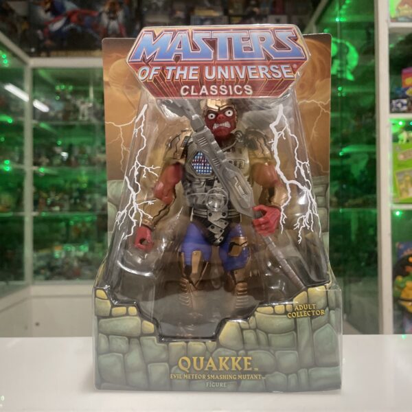 Mattel QUAKKE Super 7 MOTUC Masters of the Universe Classic NUOVO - immagine 4