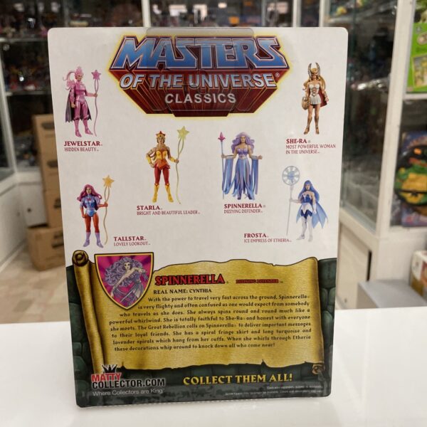 Mattel SPINNERELLA Super 7 MOTUC Masters of the Universe Classic NUOVO - immagine 5