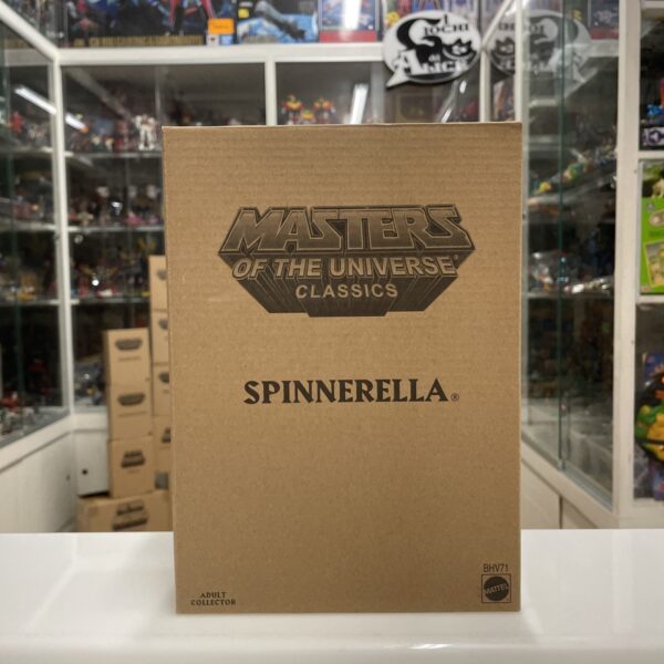 Mattel SPINNERELLA Super 7 MOTUC Masters of the Universe Classic NUOVO