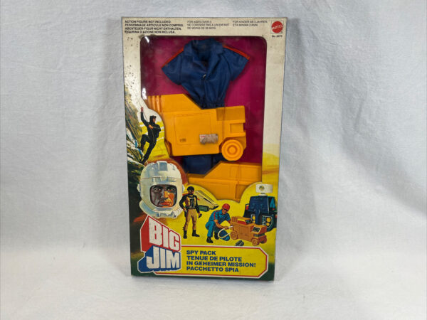 Mattel Serie Big Jim - oufit - Spy pack pacchetto spia n.4075 new sealed mib - immagine 3