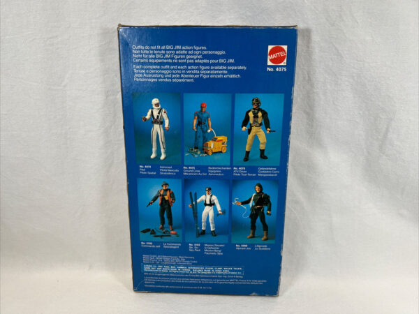 Mattel Serie Big Jim - oufit - Spy pack pacchetto spia n.4075 new sealed mib - immagine 4