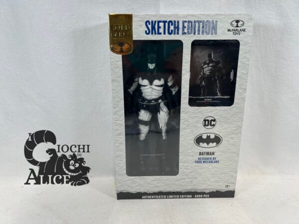 McFarlane Toys  DC - Gold Label Limited - Sketch Edition Batman