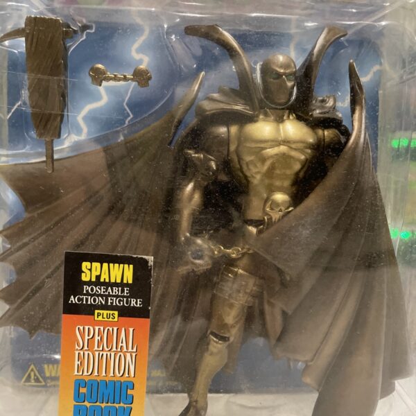 McFarlane Toys Gold Spawn Special Edition  Action Figure 1995 - immagine 3