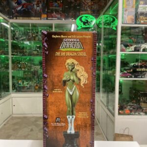 Moore Creation - Erik Larsen - Savage Dragon She Dragon Statue- 930/1800  Nuova