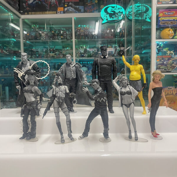 NECA Figure SIN CITY - Marv Manute Yellow Bastard Wendy Kevin ++ - Lotto