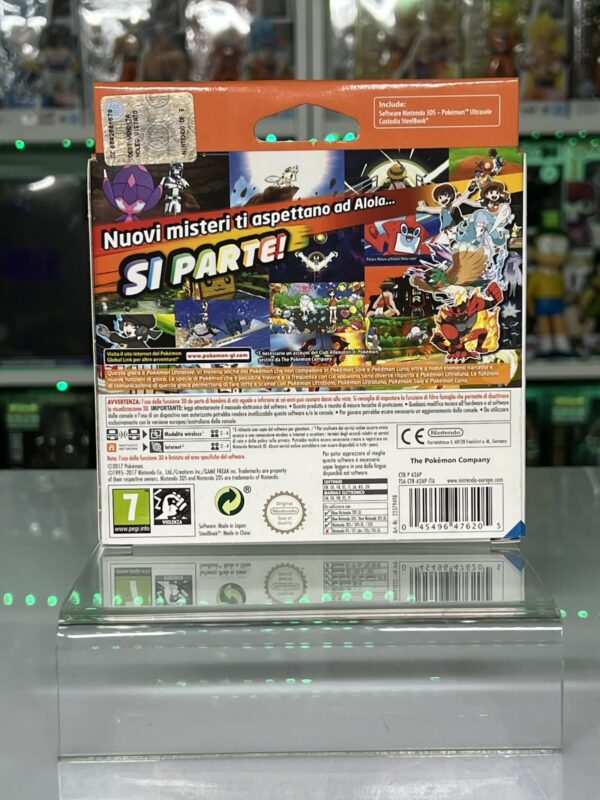 Nintendo 3DS 2DS videogioco - PoKemon Ultrasole Limited edition con steel book - immagine 4