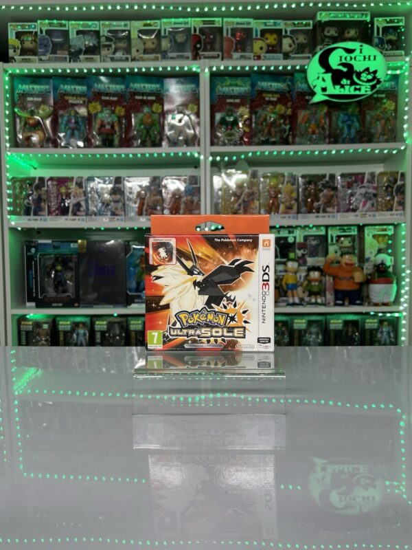 Nintendo 3DS 2DS videogioco - PoKemon Ultrasole Limited edition con steel book