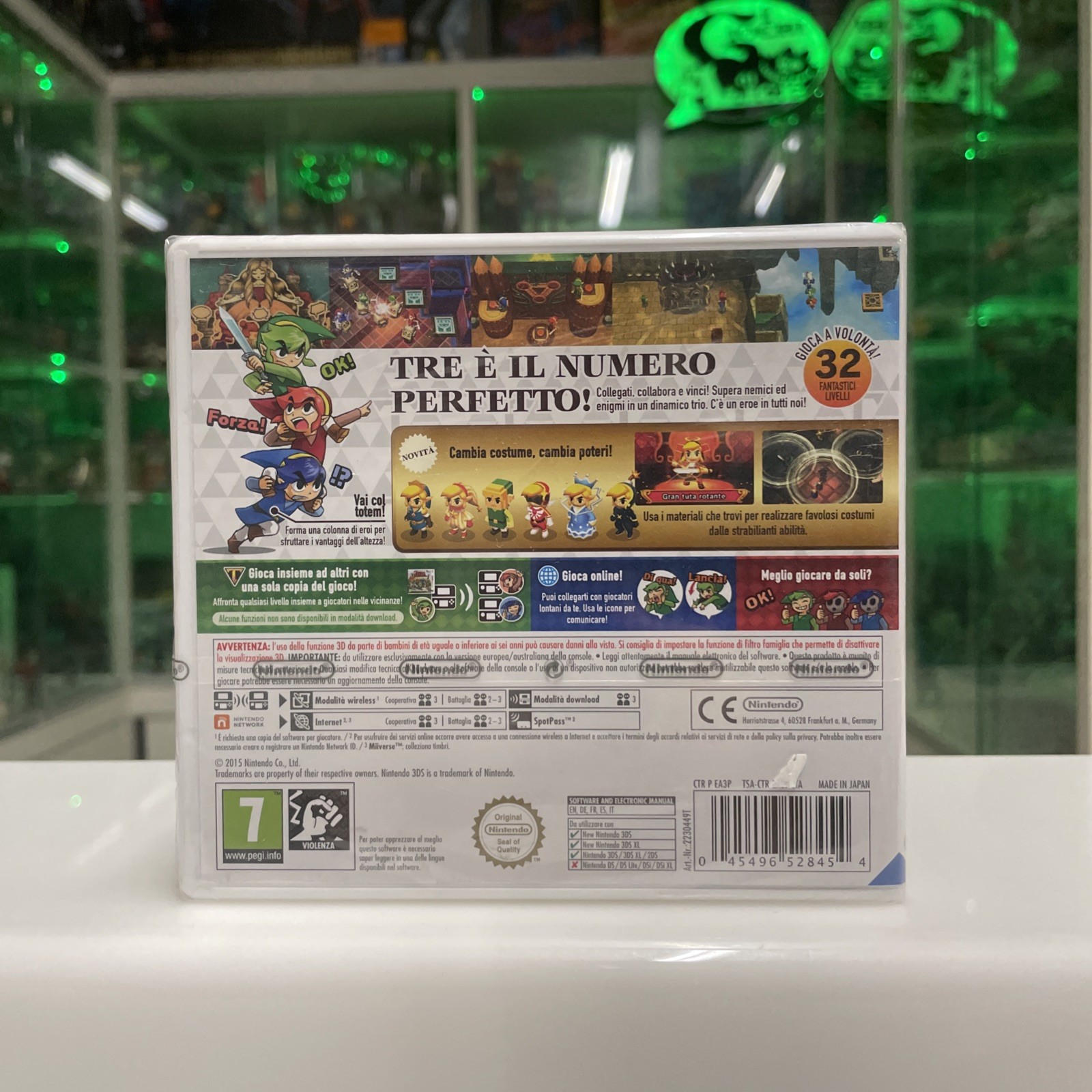 Nintendo 3DS The Legend of ZELDA TriForce Heroes Pal Ita NUOVO - immagine 3