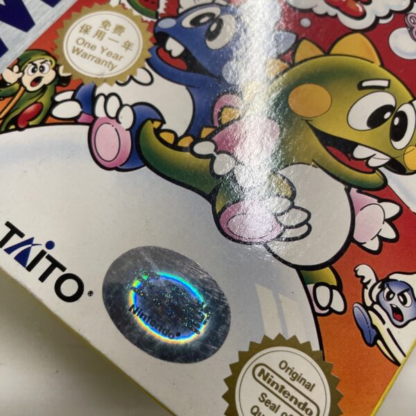 Nintendo BUBBLE BOBBLE Game Boy DMG - 118CHN Pal RARE Perfetto China Version - immagine 8