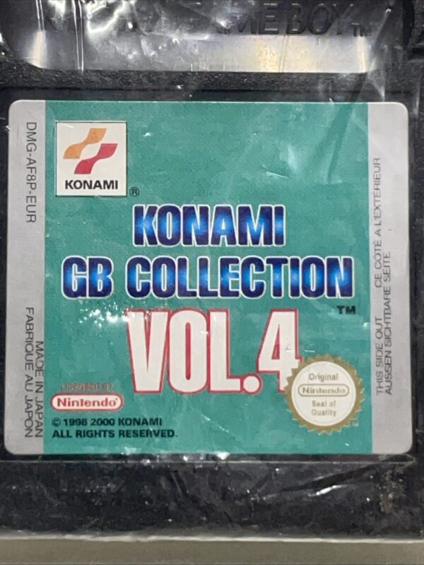 Nintendo KONAMI GB COLLECTION VOL.4 Game Boy Color DMG - AF8P - EUR - immagine 9