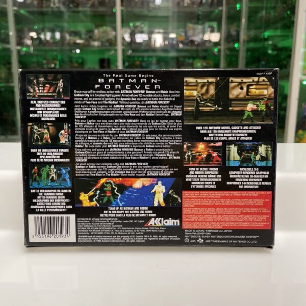Nintendo Snes BATMAN FOREVER Super Nintendo Pal   A3BP - EUR - immagine 3