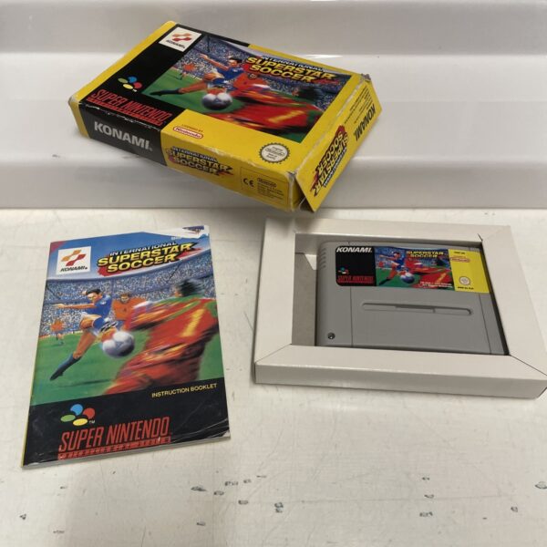 Nintendo Snes INTERNATIONAL SUPERSTAR SOCCER Super Nintendo Pal EUR - immagine 6