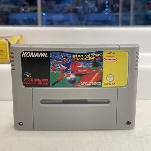 Nintendo Snes INTERNATIONAL SUPERSTAR SOCCER Super Nintendo Pal EUR - immagine 7