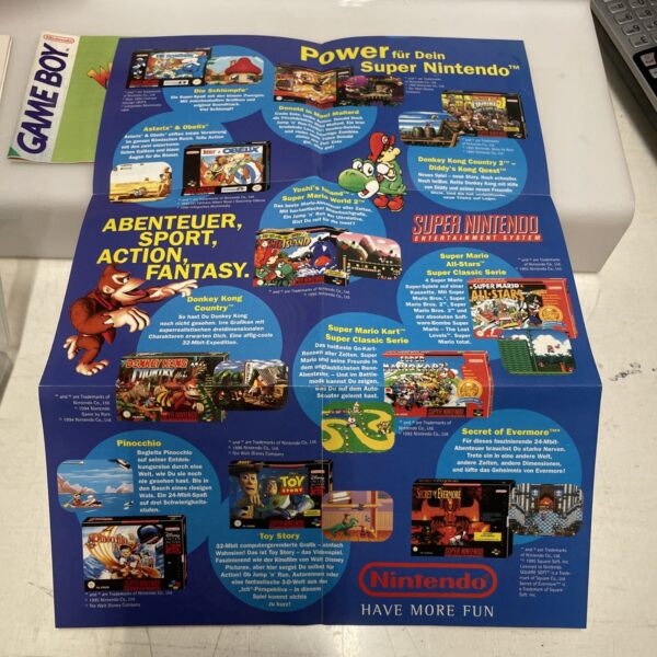 Nintendo WARIO LAND Classic Serie Game Boy GIG Pal RARE Perfetto - immagine 13