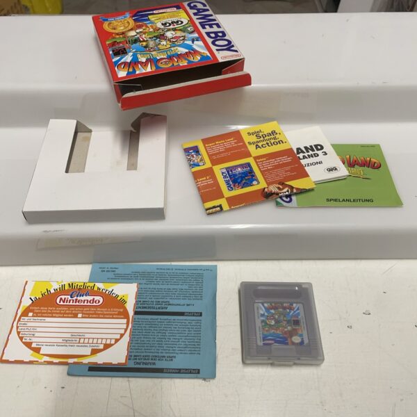 Nintendo WARIO LAND Classic Serie Game Boy GIG Pal RARE Perfetto - immagine 6