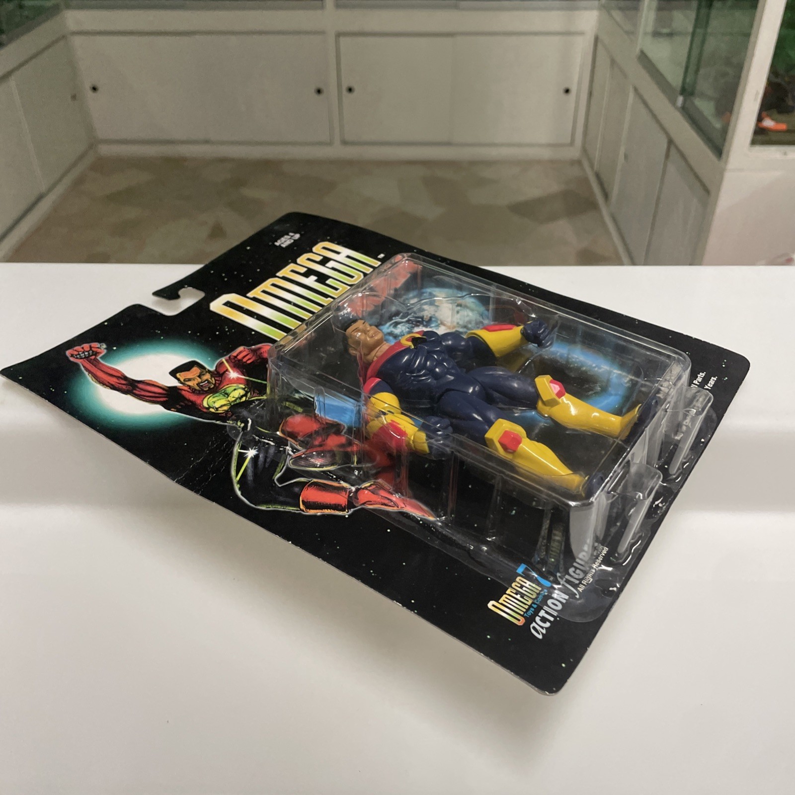 Omega 7 Toys E Comics - Omega Man Action Figure - Nuovo Sigillato - immagine 6