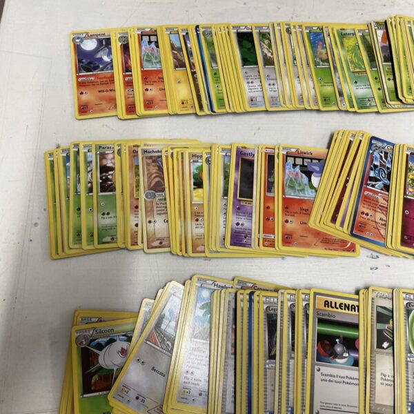 POKEMON Nintendo LOT 400 carte vintage + foil brillanti Pikachu Charizard Mew C - immagine 3