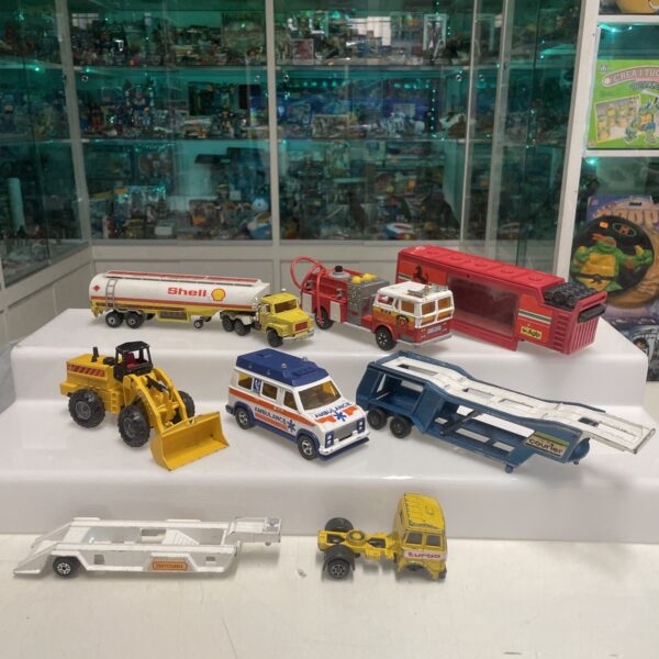 POLISTIL - MAJORETTE - MATCHBOX Lotto Camion Auto Scala  1:36
