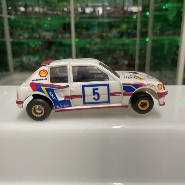 POLISTIL POLICAR  - Peugeot 205 Rally -  SLOT CAR PISTA ELETTRICA 1/32 - immagine 4