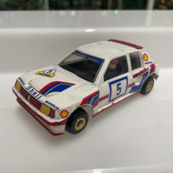 POLISTIL POLICAR  - Peugeot 205 Rally -  SLOT CAR PISTA ELETTRICA 1/32