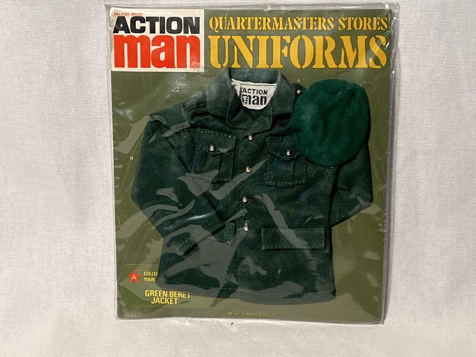 Palitoy action man Outfit uniforms - Green Beret Jacket Nuovo New Sealed - immagine 3