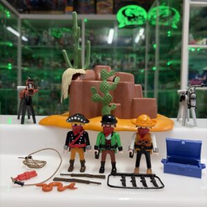 Playmobil WESTERN - 3815 - Rifugio Fuorilegge Vintage '90 Completa Perfetta