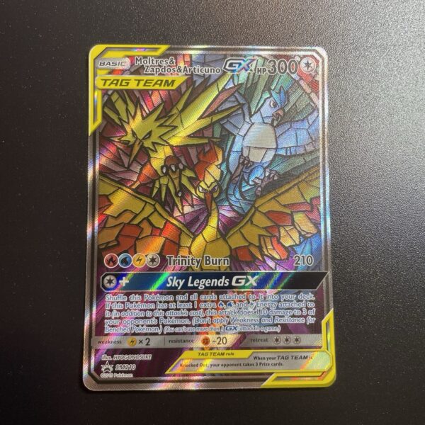 Pokemon MOLTRES & ZAPDOS & ARTICUNO # SM 210 Sun & Moon Promo ENG - NM - tcg - immagine 3