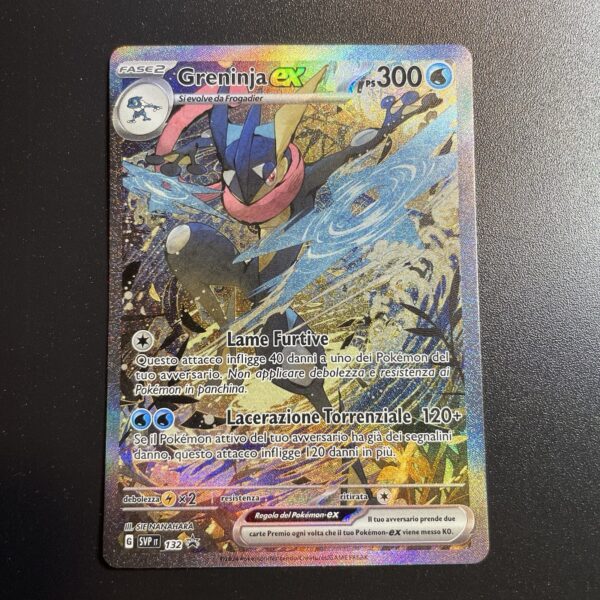 Pokemon Nintendo GRENINJA EX # 132 Promo Scarlet & Violet ITA - NM - tcg - immagine 3