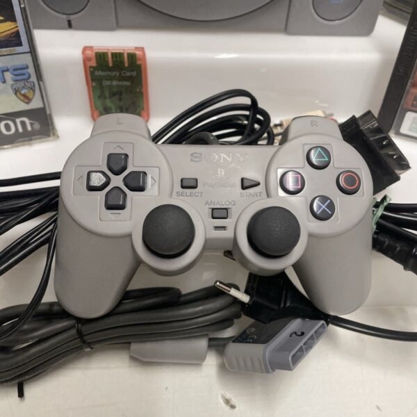 SONY Ps1 - Console + Pad + Memory + Giochi - Playstation Pal - immagine 3