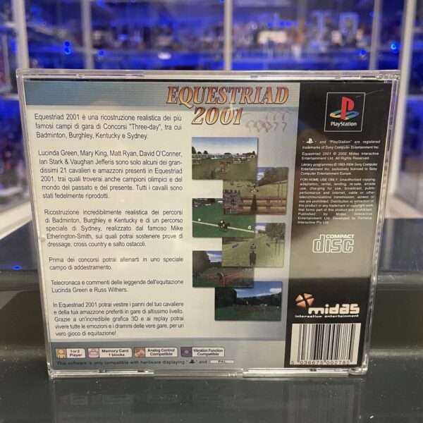 SONY Ps1 Equestriad 2001 Sony Playstation Pal - immagine 3