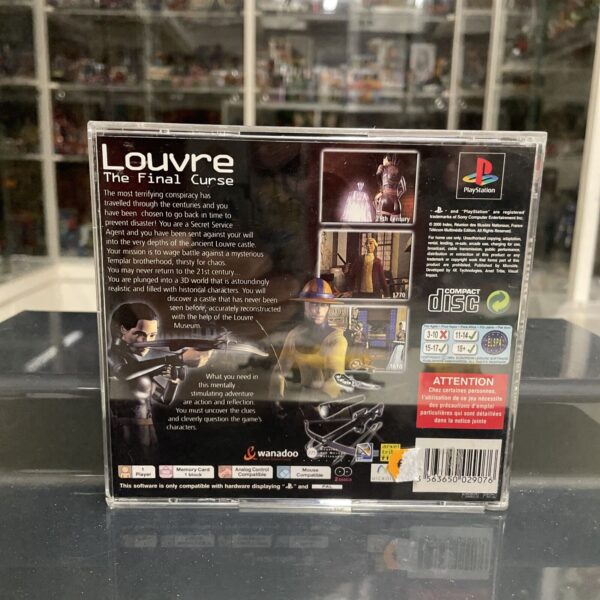 SONY Ps1 - Louvre the Final Curse - Microids Sony Playstation Pal - immagine 3
