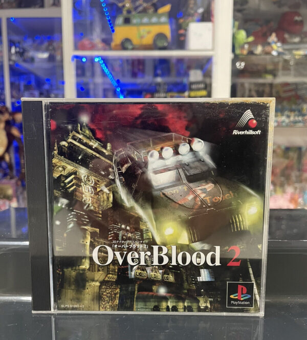 SONY Ps1 OVERBLOOD NTSC jap 01261 Playstation Sony