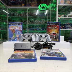 SONY Ps2 Playstation 2 Pal Silver edition - 2 pad + giochi