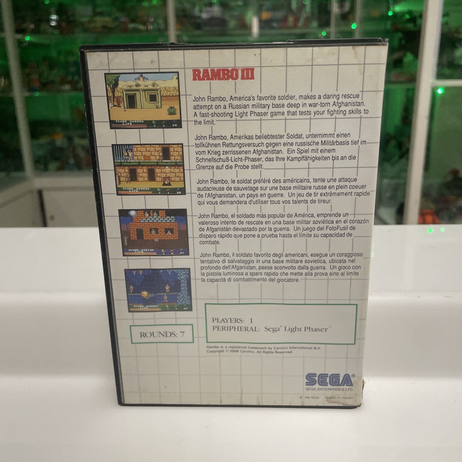 Sega Master System Dragon Rambo 3 Pal - immagine 4