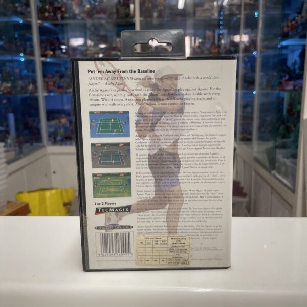Sega Mega Drive ANDRE' AGASSI TENNIS Completo - immagine 3
