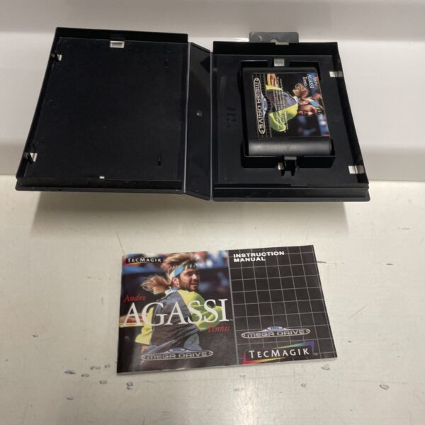 Sega Mega Drive ANDRE' AGASSI TENNIS Completo - immagine 6