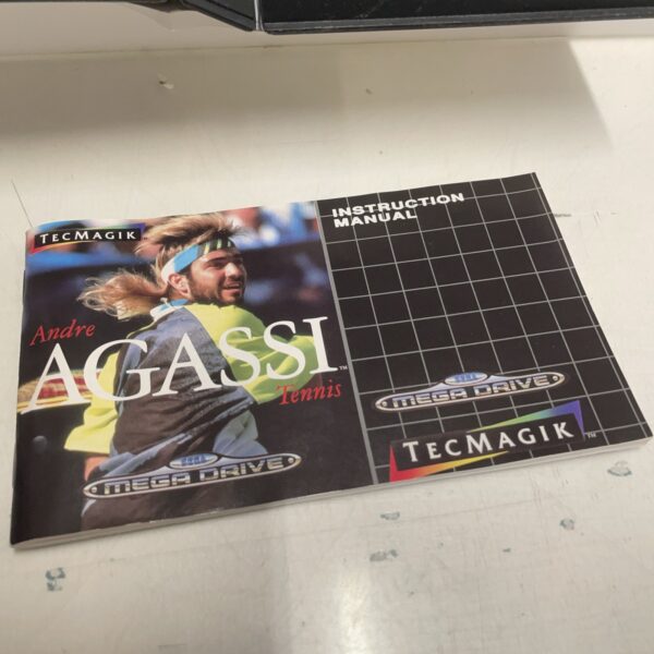 Sega Mega Drive ANDRE' AGASSI TENNIS Completo - immagine 7
