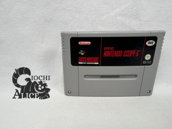 Snes Super Nintendo - Videogioco - Nintendo Scope 6 Pal