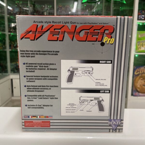Sony PS1 Playstation - Time Crisis  - Avenger Pro -  PAL ita NUOVO !! - immagine 4