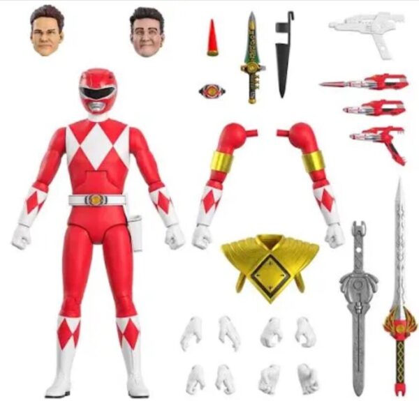 Super7 Ultimates Mighty Morphin Power Rangers Set Completo 6 Personaggi - immagine 5