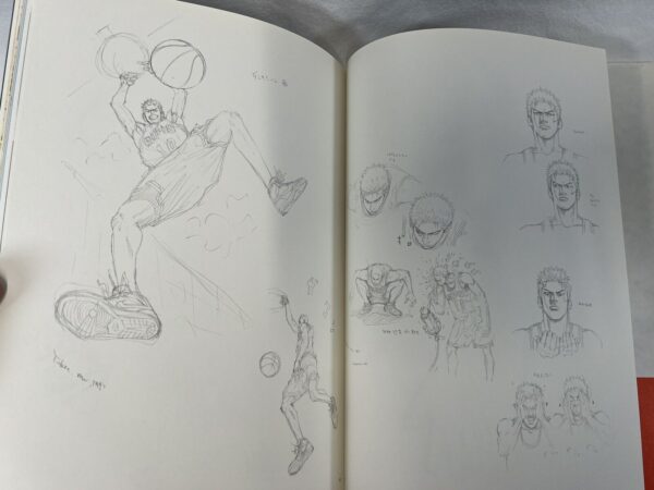Takehiko Inoue - Illustrations Book Slum Dunk originale Giapponese - immagine 15