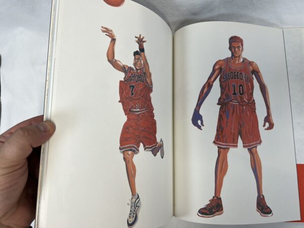 Takehiko Inoue - Illustrations Book Slum Dunk originale Giapponese - immagine 8