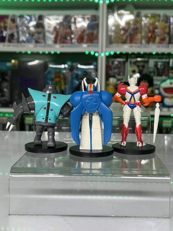 Tatsunoko  Figure Collection gashapon - set Tekkaman 3 personaggi - immagine 4