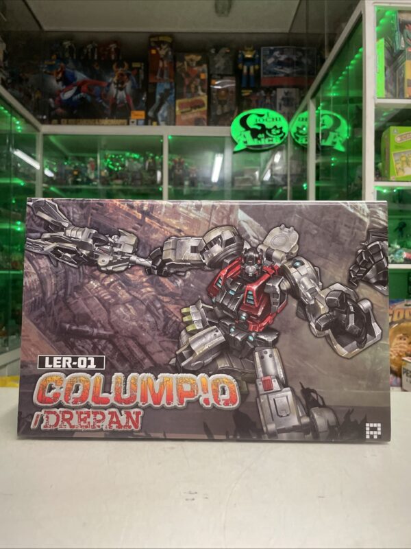 Transformers 3rd party - LOST EXO-REALM 01 : COLUMPIO / DREPAN - dinobot