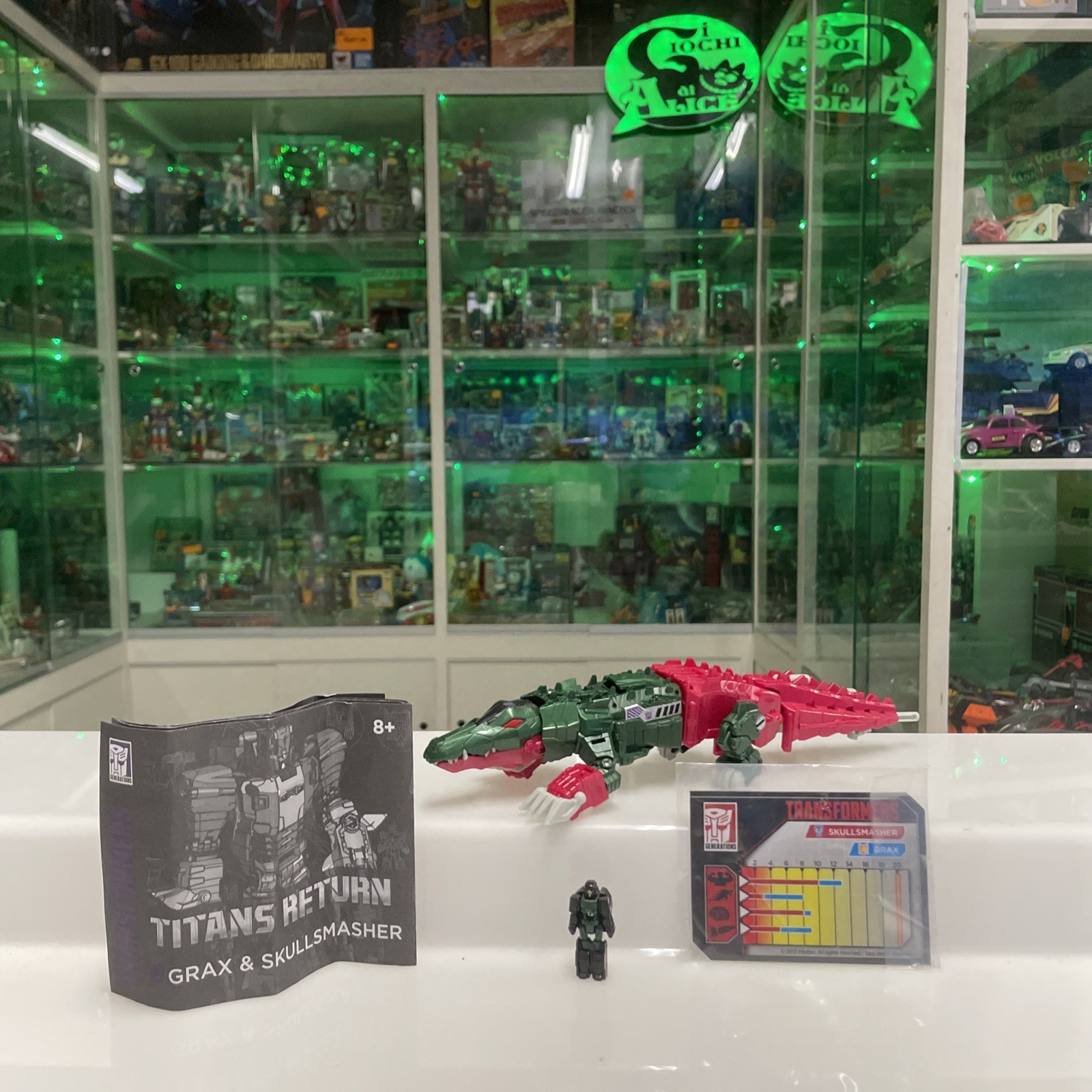 Transformers Generations Titans Return Hasbro Grax E Skullsmasher